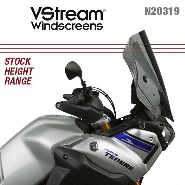 Vervangingsruit National Cycle Sport Donker Getint Yamaha Xt1200 Super Tenere '14-20