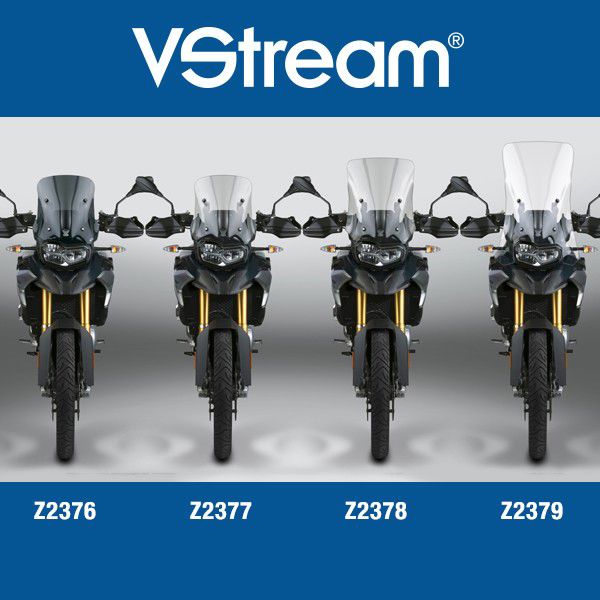 Vervangingsruit Ztechnik Vstream Sport Touring Licht Getint Bmw F850Gs / Adventure / F900Gs Adventure