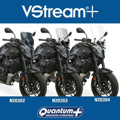 Vervangingsruit Vstream Mid Licht Getint National Cycle Yamaha Mt-07 '25-