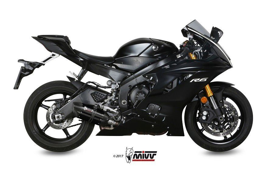Mivv Suono Steel Black Rvs Demper Yamaha R6 '17-