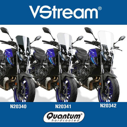 Vervangingsruit National Cycle Vstream Tall Transparant Yamaha Mt-07 ’21-