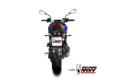 Mivv 2-1 Systeem Met Ak-1 Titanium Yamaha Mt-07 '25- Goedgekeurd
