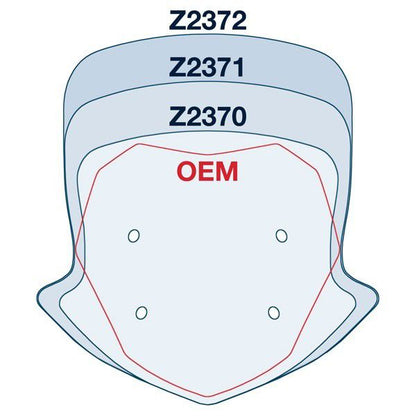 Vervangingsruit Ztechnik Vstream Sport/Tour Licht Getint Bmw S1000Xr '15-'19