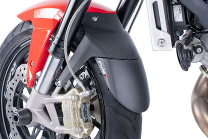 Voorspatbord verlenger zwart Puig voor de Aprilia Shiver 750 '08-'21