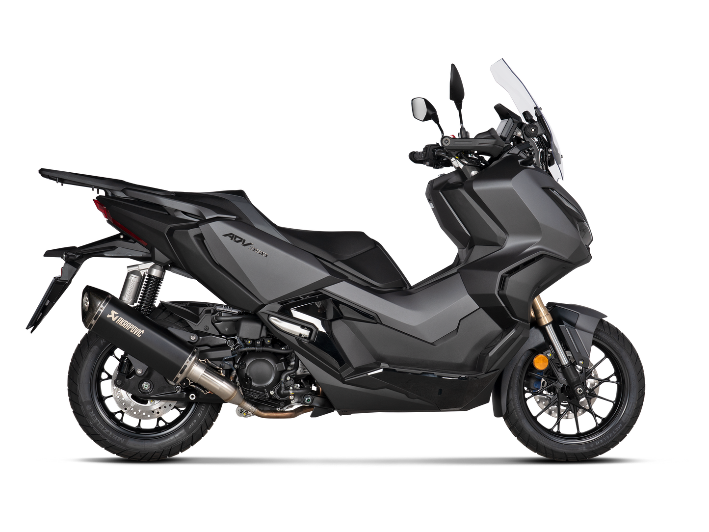 Akrapovič Uitlaat - Honda ADV350 2022-2024 | NSS350 Forza 2021-2024 - Slip-On Line (SS) - Motor Accessoires