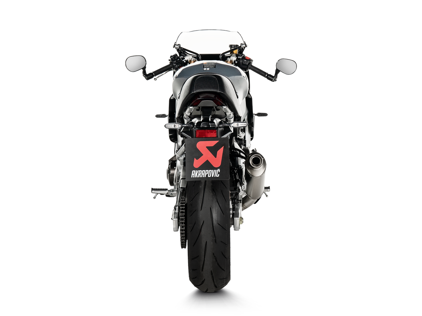 Akrapovič Uitlaat - Yamaha XSR 900 / GP 2022-2026 - Racing Line (Titanium) - Motor Accessoires
