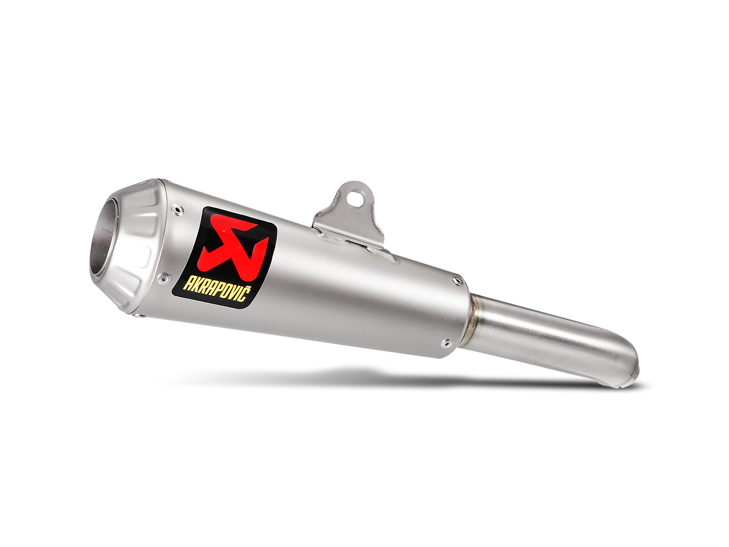 Akrapovič Uitlaat - Kawasaki Ninja 125 / Z125 (11k & meer - Slip-On Line (Titanium)