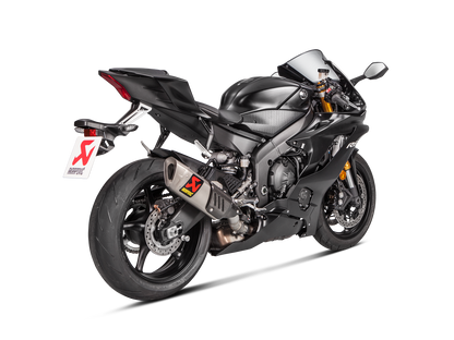 Akrapovič Uitlaat - Yamaha R6 2017-2024 - Slip-On Line (Titanium)