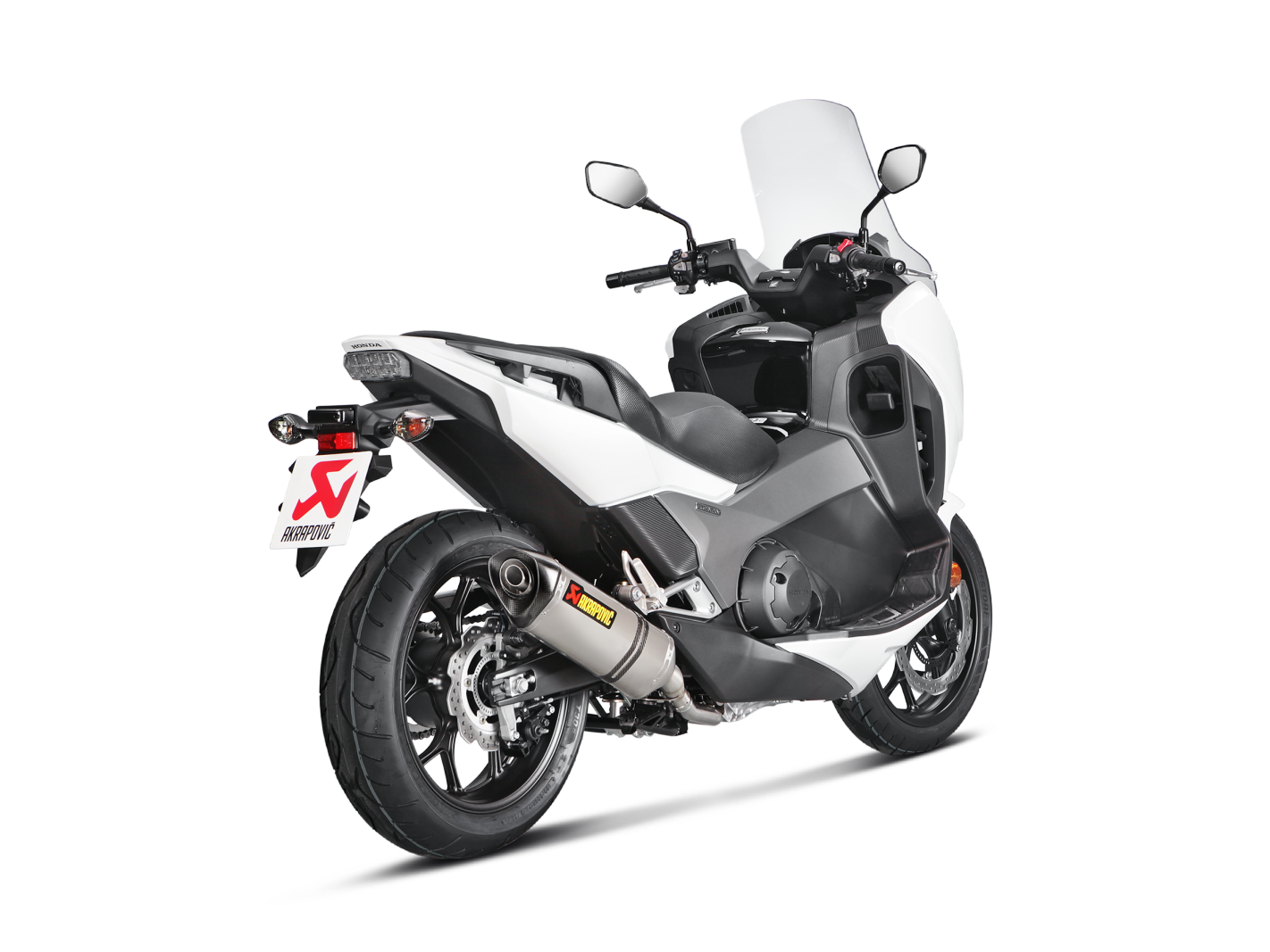 Akrapovič Uitlaat - Honda Integra 2012-2020 | NC700 / NC750S 2012-2020 | NC700/ NC750X 2012-2020 - Slip-On Line (Titanium) Integra - Motor Accessoires
