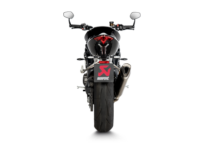 Akrapovič Uitlaat - Triumph Speed Triple 1200 RS / RR 2021-2024 - Slip-On Line (Titanium) - Motor Accessoires