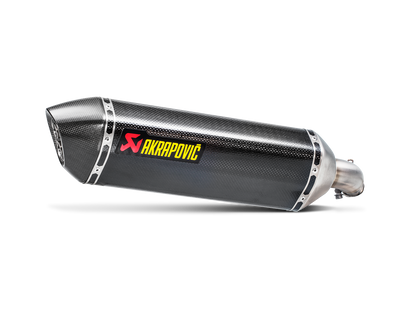 Akrapovič Uitlaat - Suzuki SV 650 2016-2024 & meer - Slip-On Line (Carbon)