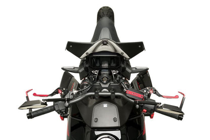 Puig Naked Front Spoiler - Honda CB750 Hornet 2023-2024 - Mat Zwart / Zwart