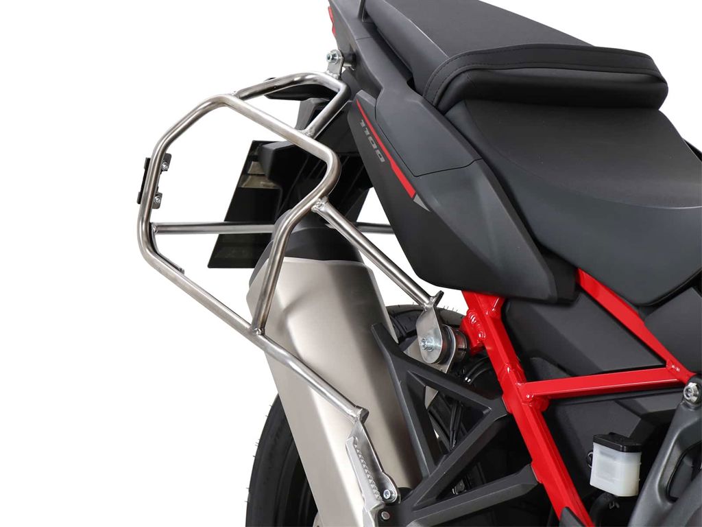 Kofferset Hepco&Becker 'Cutout' Met Rvs Rek En Xplorer Black Koffers Honda Crf1100L Africa Twin '24-