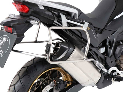Kofferset Hepco&Becker 'Cutout' Met Rvs Rek En Xplorer Koffers Honda Crf1100L Africa Twin Adventure Sports '20-23