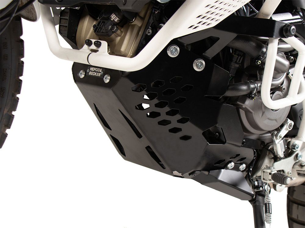 Carterplaat Aluminium Zwart Hepco&Becker Ducati Desert X Rally '24-