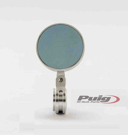Stuureind spiegel model Tracker zilver Puig (per stuk)