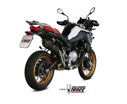 Mivv Suono Steel Black Rvs Dempers Bmw F750/850Gs '18-