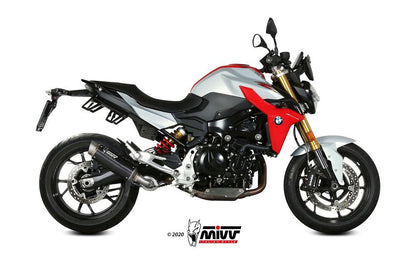 MIVV GP PRO black RVS BMW F900R '20-
