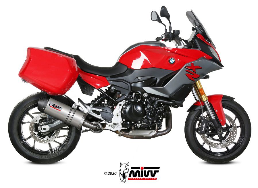 Mivv Oval Titanium Demper Met Carbon Cap Bmw F900Xr '20-