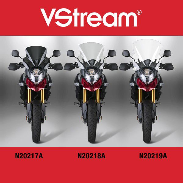 Vervangingsruit National Cycle Vstream Touring Transparant Suzuki Dl1000 '14-19