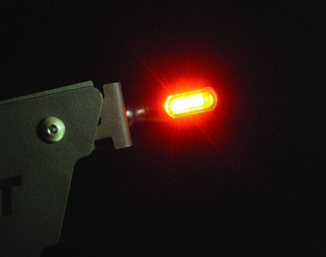 Knipperlichten LED model Poker getint Chaft