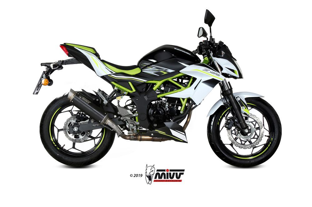 Mivv Gp Pro Black Rvs Kawasaki Ninja 125 / Z125 '19-