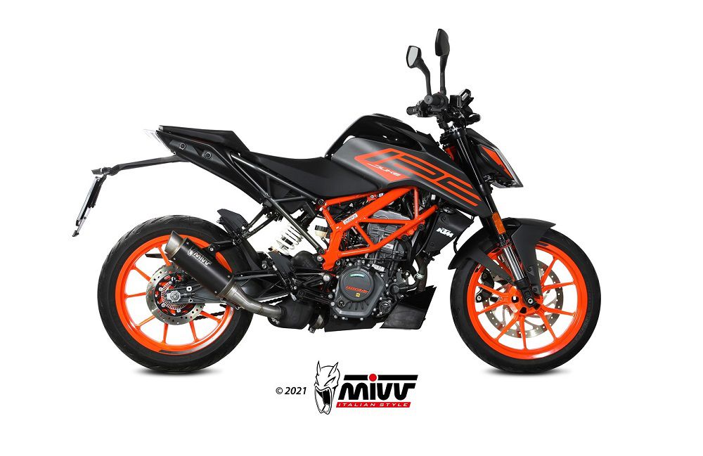 Mivv Gp Pro Black Rvs Ktm Duke 125/ 390 '21-