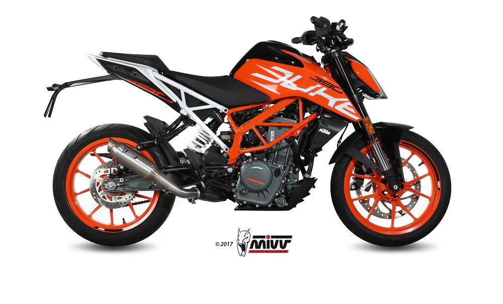 Mivv Mk3 Carbon Ktm Duke 125/390 / Rc125/390 '17-