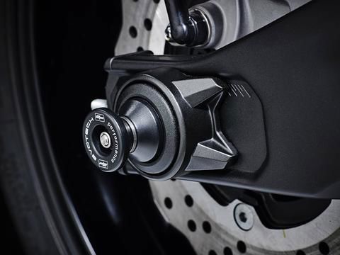 Achterasspindle Met Paddock Stand Opname Evotech Performance Yamaha Mt-07 '18-24