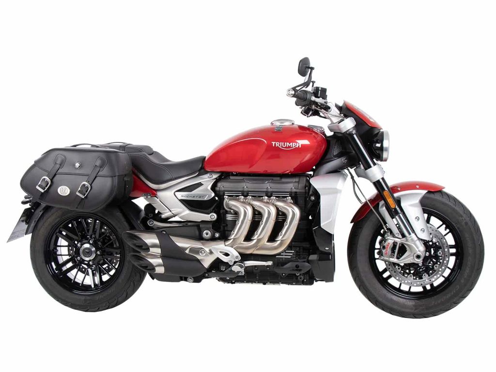C-Bow Tasdragers Zwart Hepco&Becker Triumph Rocket Iii R / Gt '20+