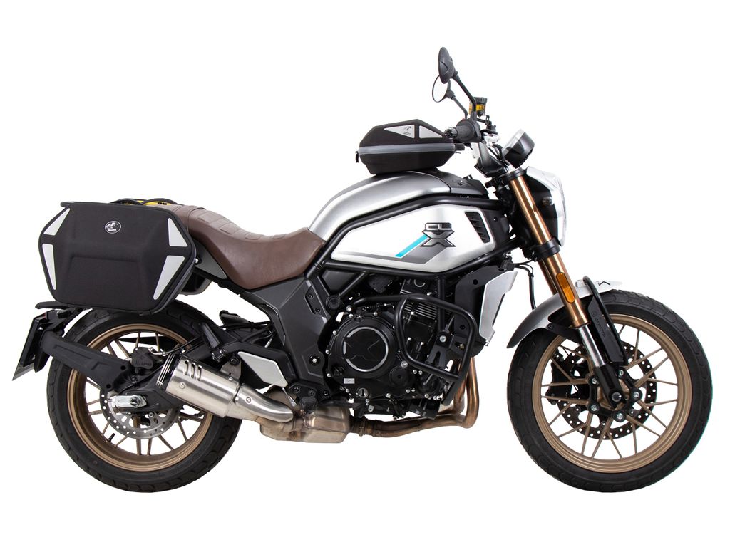 C-Bow tasdragers zwart Hepco&Becker CF Moto 700 CL-X '22-
