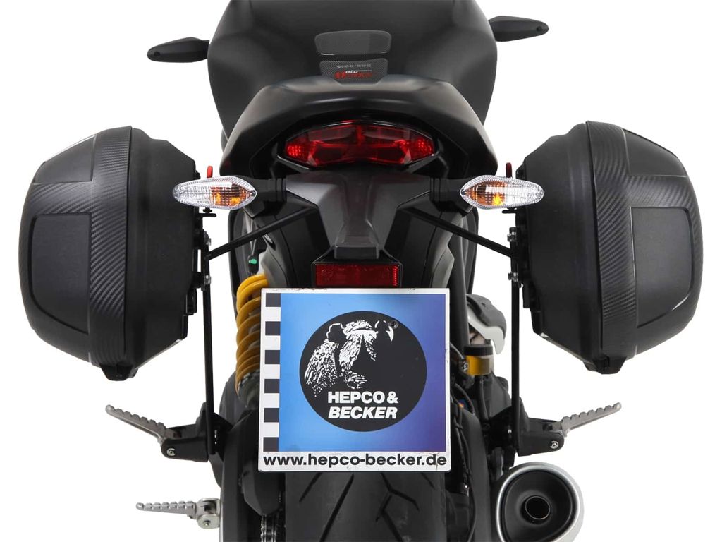 C-Bow Tasdragers Zwart Hepco&Becker Ducati Monster 797 '17