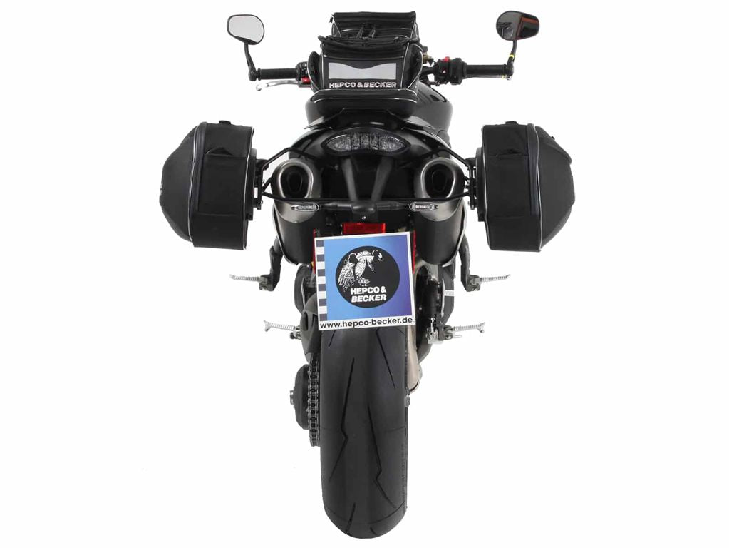 C-Bow Tasdragers Zwart Hepco&Becker Triumph Speed Triple 1050 '16-20