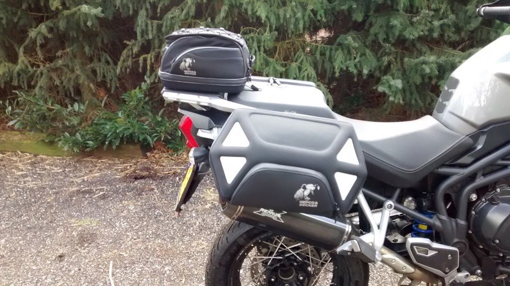 C-Bow tasdragers zwart Hepco&Becker Triumph TIGER EXPLORER 1200 '12-15