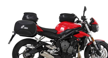 C-Bow Tasdragers Zwart Hepco&Becker Triumph Street Triple 765 Rs/R/S