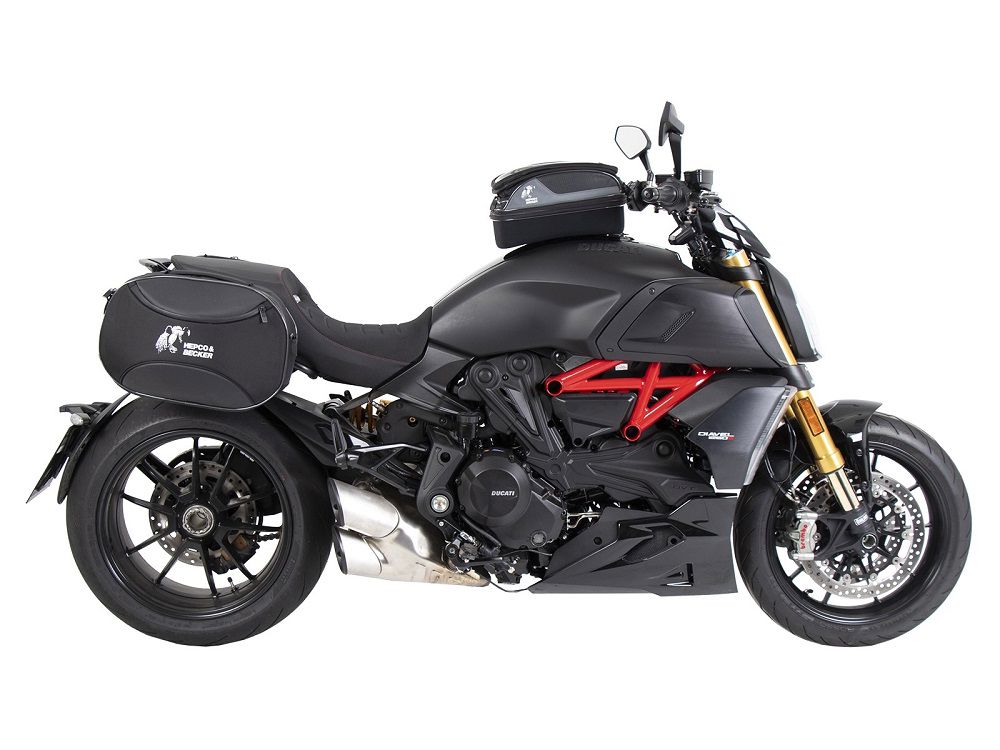 C-Bow tasdragers zwart Hepco&Becker Ducati Diavel 1260 / S '19+