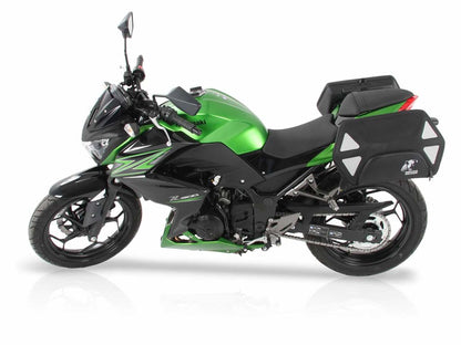C-Bow Tasdragers Zwart Hepco&Becker Kawasaki Z300 '15-18