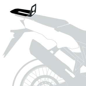 Topdrager Zwart Alurack Hepco&Becker Triumph Tiger 1200 Gt / Gt Pro / Rally Pro '22-