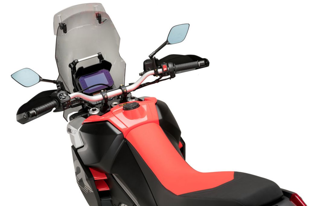 Vervangingsruit Touring Met Opzetruitje Licht Getint Puig Aprilia Tuareg 660 '22-
