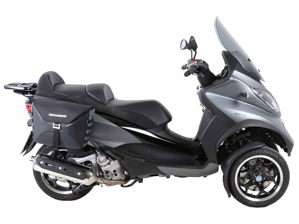 C-Bow tasdragers zwart Hepco&Becker Piaggio MP3 500 / Sport Advanced '15-'21