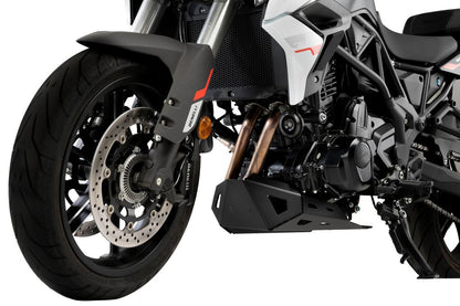 Carterplaat Zwart Aluminium Puig Benelli Trk 702 / X '23-
