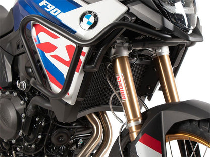 Hepco & Becker Tankvalbeugel - BMW F900GS 2024-2026 - Zwart / RVS