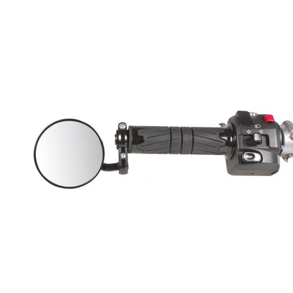 Stuureind spiegel set model Troop zwart Chaft
