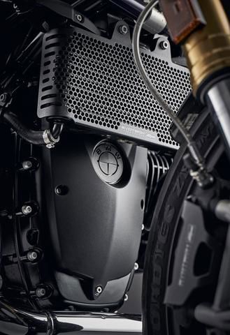 Oliekoelercover zwart Evotech Performance BMW R Nine T Pure '17-