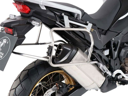 Kofferset Hepco&Becker 'Cutout' Met Rvs Rek En Xplorer Koffers Honda Crf 1100 L Africa Twin '24-