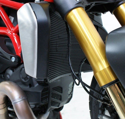 Radiatorcover Zwart Evotech Performance Ducati Monster 1200R '16-19