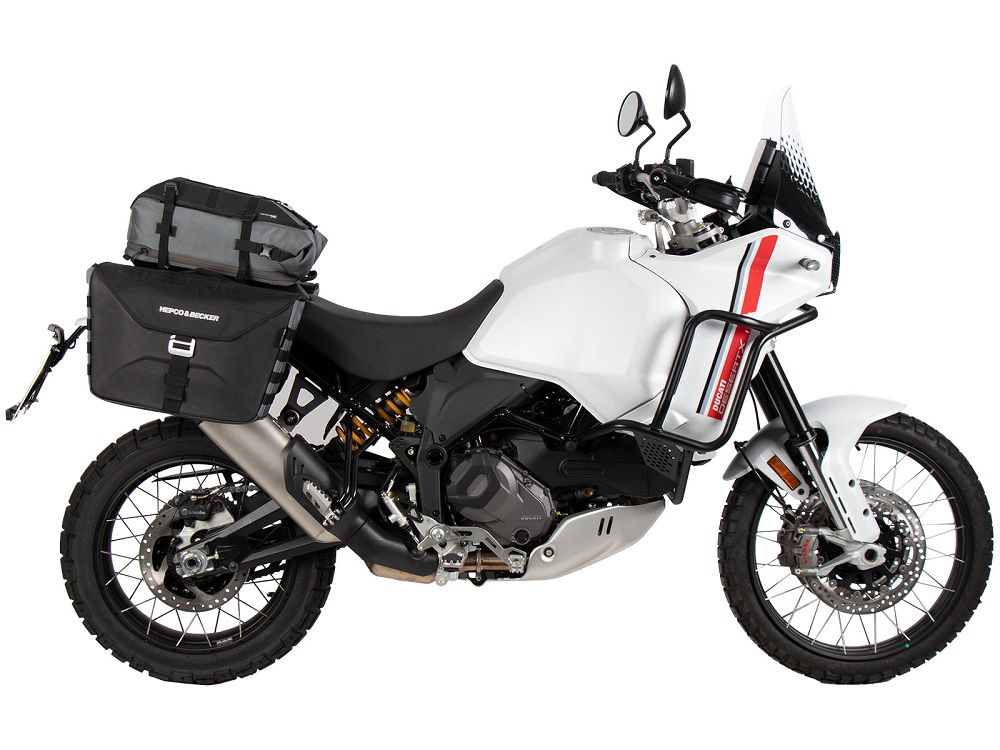 C-Bow Tasdragers Zwart Hepco&Becker Ducati Desertx '22- (Tweede Kans)