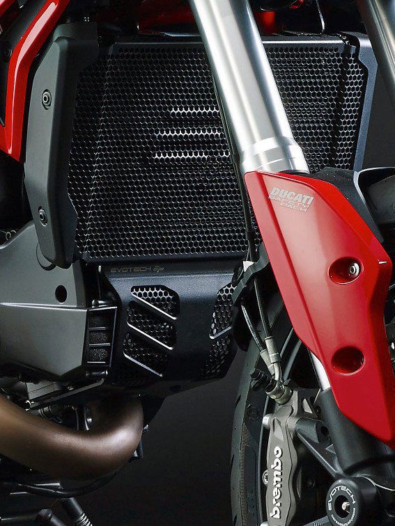 Radiator And Engine Guard Protector Set Evotech Performance Ducati Hypermotard 821 '13-15