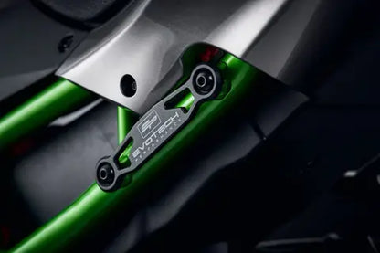 Afdekplaatjes duo voetsteunen Evotech Performance Kawasaki Z H2 SE Performance  '21-