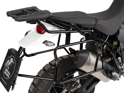 Kofferset Hepco&Becker - Rek En Zwarte Xplorer 'Cutout' Koffers Ducati Desertx Rally '24-